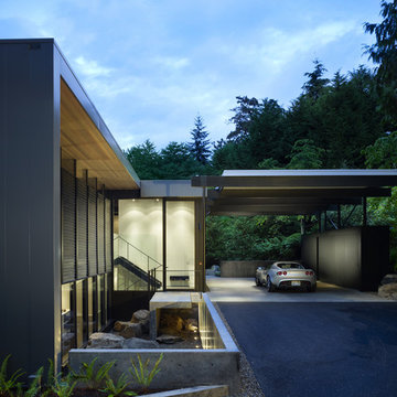 wood block residence