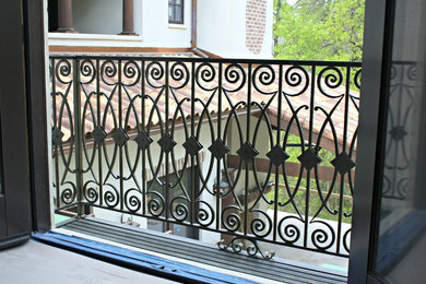 Wrought Iron Balcony Railings