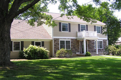 Traditional house exterior in DC Metro.