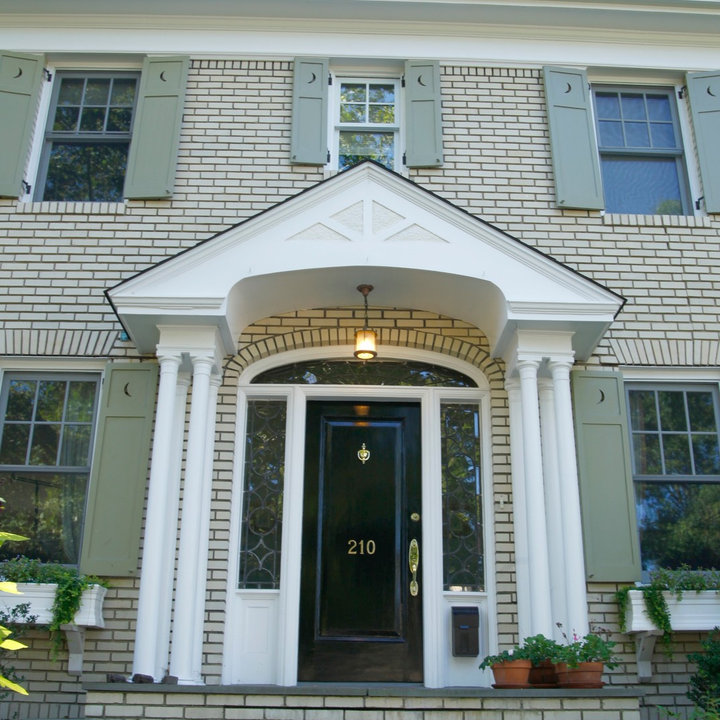 75 Beautiful Yellow Brick House Exterior Ideas and Designs July 2024