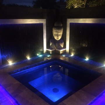 Zen Garden custom water feature