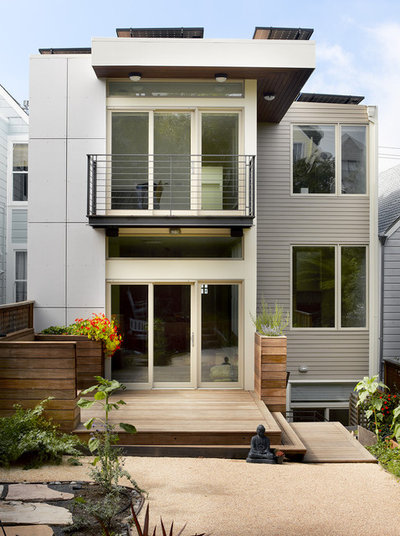 Contemporary Exterior by Levy Art + Architecture