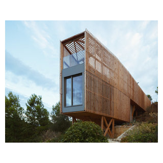 Construction d'une maison sur pilotis bois - Contemporary - Exterior -  Marseille - by Avenir Bois Construction