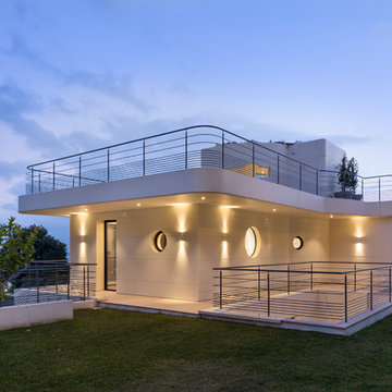 Eine spektakuläre Villa an der französischen Riviera: Die Fassade aus HI-MACS®