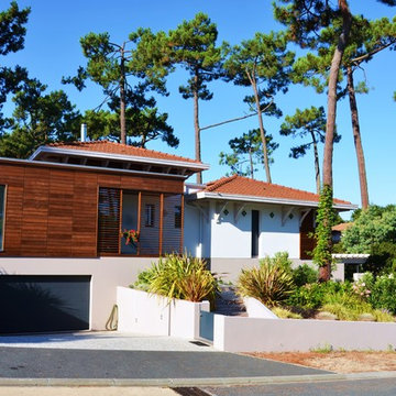 entre style contemporain et arcachonnais