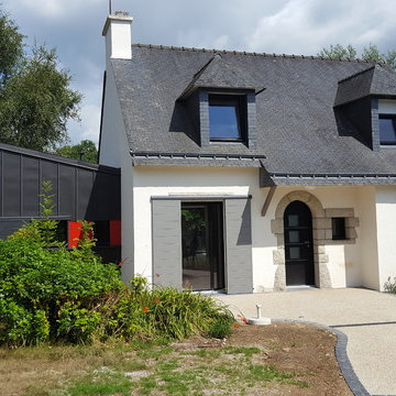 Extension d'une maison bretonne