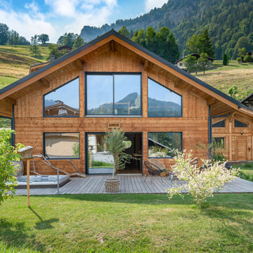 Le chalet revsité par la maison de cèdre