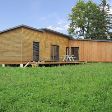 Maison à ossature bois - 127 m² - Melle (Deux Sèvres, 79)