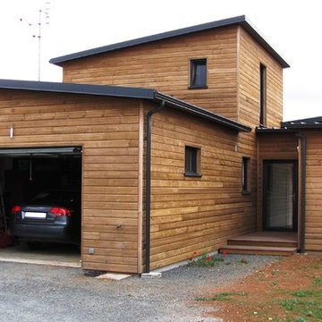 Maison à ossature bois - 130 m² - La Chapelle Thémer (Vendée, 85)