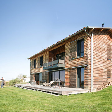 Maison avec vue sur les Pyrénées, dans un village sauvegardé