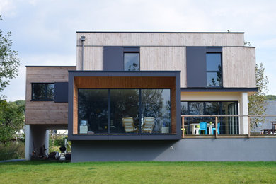 Maison contemporaine ossature bois