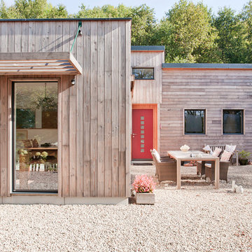 Maison individuelle en bois dans le Morvan