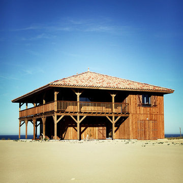 maison sur la  dune