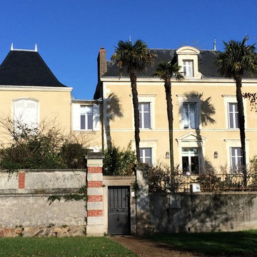 Nettoyage façade maison des bords de Loire