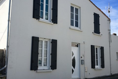 Rénovation de la façade d’une maison à Royan
