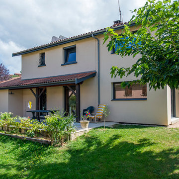 Rénovation et extension d'une maison en bois