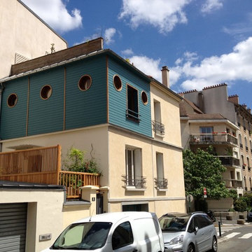 Rénovation et Extension en bois d'un immeuble en Région Parisienne