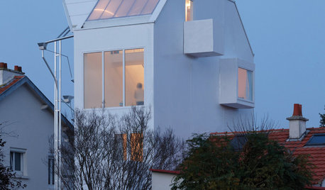 Архитектура: Дом близ Нанта с дзен-характером и фасадами из мембраны