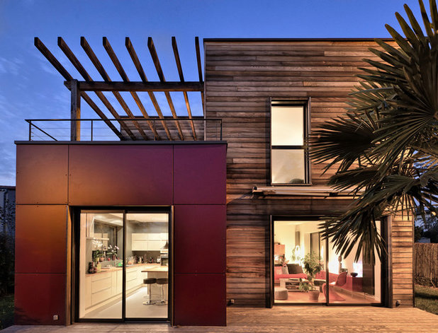 Modern Häuser by Hélène Lamboley Architecte DPLG