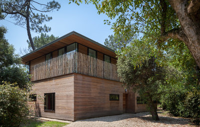 Visite Privée : Une villa toute de bois vêtue dans le bassin d'Arcachon