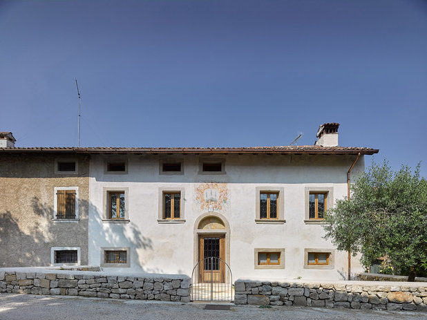 Mediterranean House Exterior by Galeotti Rizzato Architetti