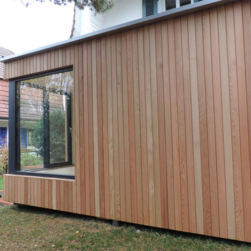 Casa modulare in legno Ecospace - vista laterale