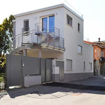 Ristrutturazione e nuova costruzione villa a Brescia: casa/studio