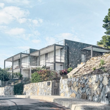 Ristrutturazione ed arredamento casa ad Andora con terrazza vista mare