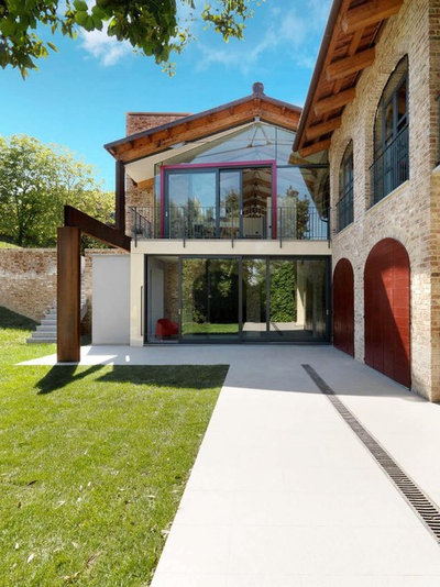 Casa de campo Fachada by b5 art Arch Studio