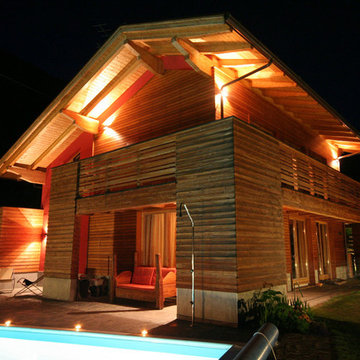 Villa in legno a Quart (AO)