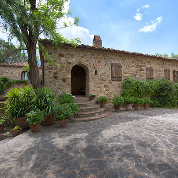 Villa panoramica nella campagna Toscana