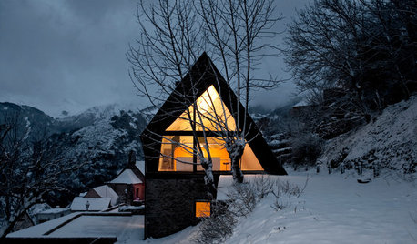 Casas Houzz: El refugio soñado en un valle nevado de los Pirineos