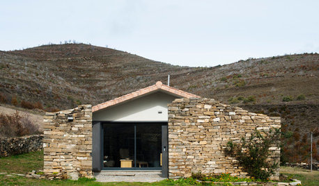Houzz Испания: Дом с налетом рустики в Пиренеях