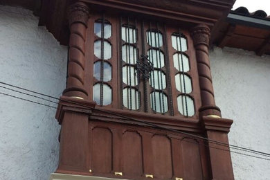 Fachadas, puertas, ventanas y cerramientos en madera con Rubio Monocoat