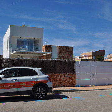Sa Rapita, Mallorca moderna casa en la playa con aires de formentera