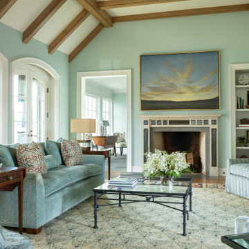 1940s Georgian, Family Room