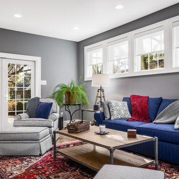 2 story addition with custom family room