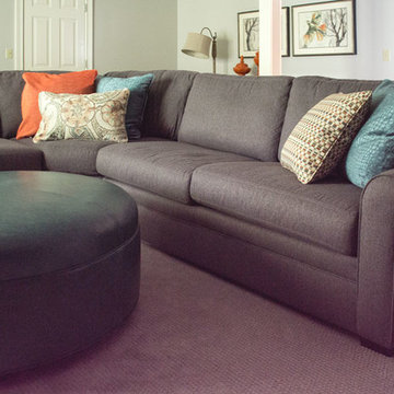 2017 | Frankfort Home: Basement Family Room