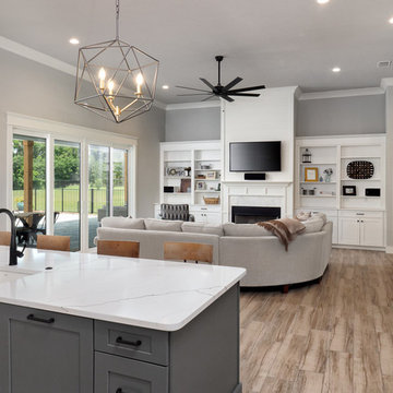 2019 Custom Home 4,000+ SF - Open Concept Living Area