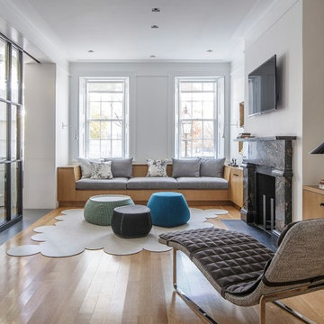 448 Beacon Street: Living Room