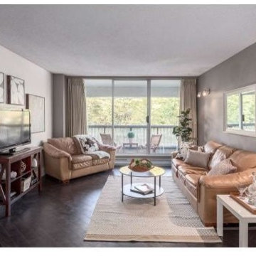 8th Street, New Westminster 2 bedroom condo staging