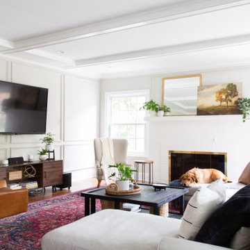 A Couple Fix Up Their Dream Family Home in a Chicago Suburb