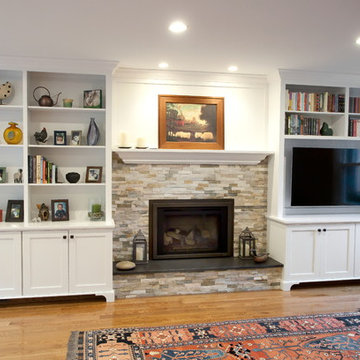 A focal point in the family room