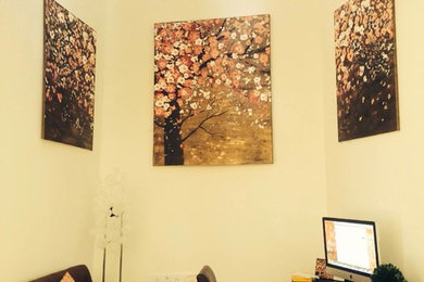 Abstract Tree Mural - Three Canvas