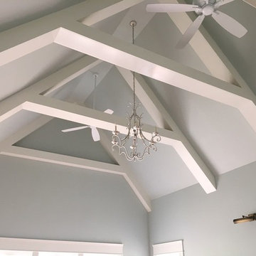Accent Painting of Beams