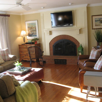 After Open Family Room Redesign