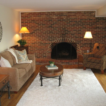 After Photos of Staged Family Room
