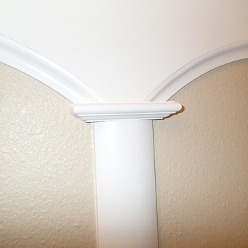 Arched wainscoting