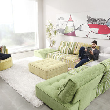 Arianne Love Modular Sectional Sofa by Famaliving California