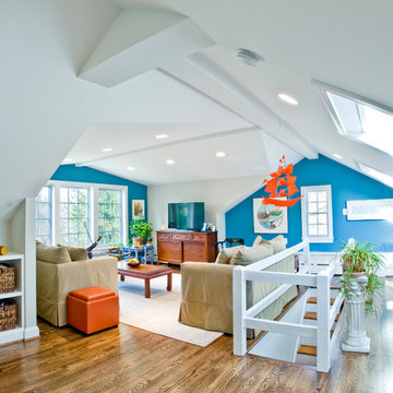 Attic Renovation Captures River Views